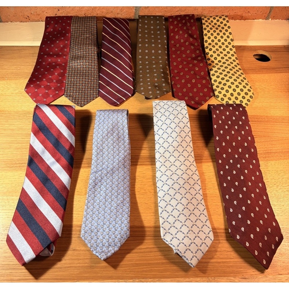 Brooks Brothers Makers, 346, Country Club Various Patterns - Lots Of 9